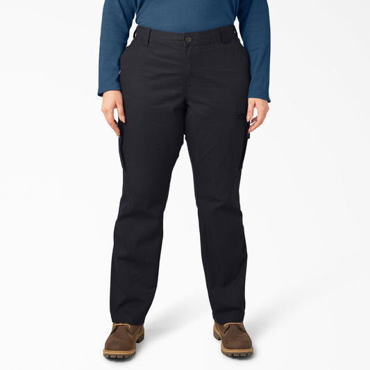 Dickies Women's Plus Relaxed Fit Cargo Pants
