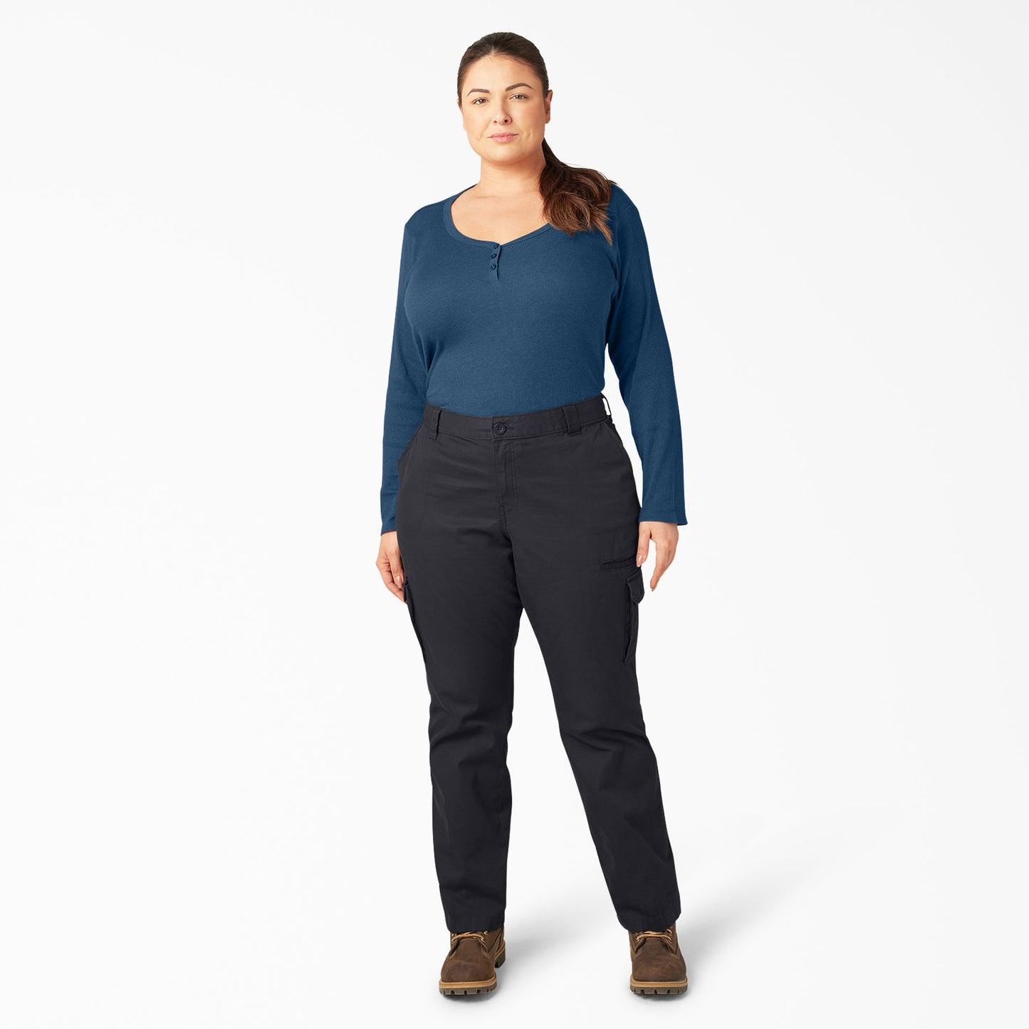 Dickies Women's Plus Relaxed Fit Cargo Pants
