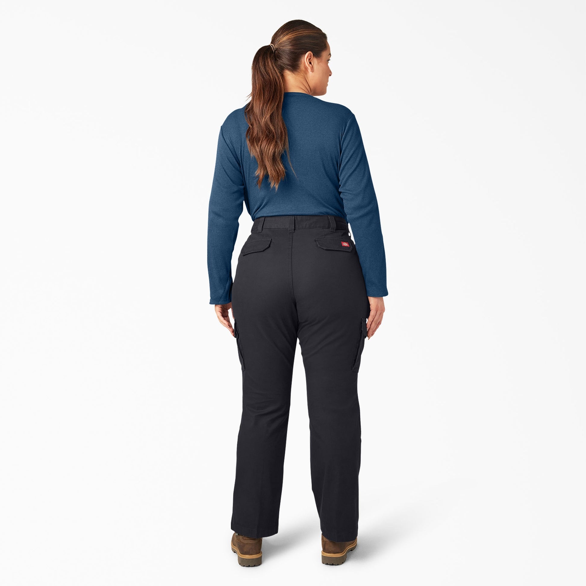 Dickies Women's Plus Relaxed Fit Cargo Pants