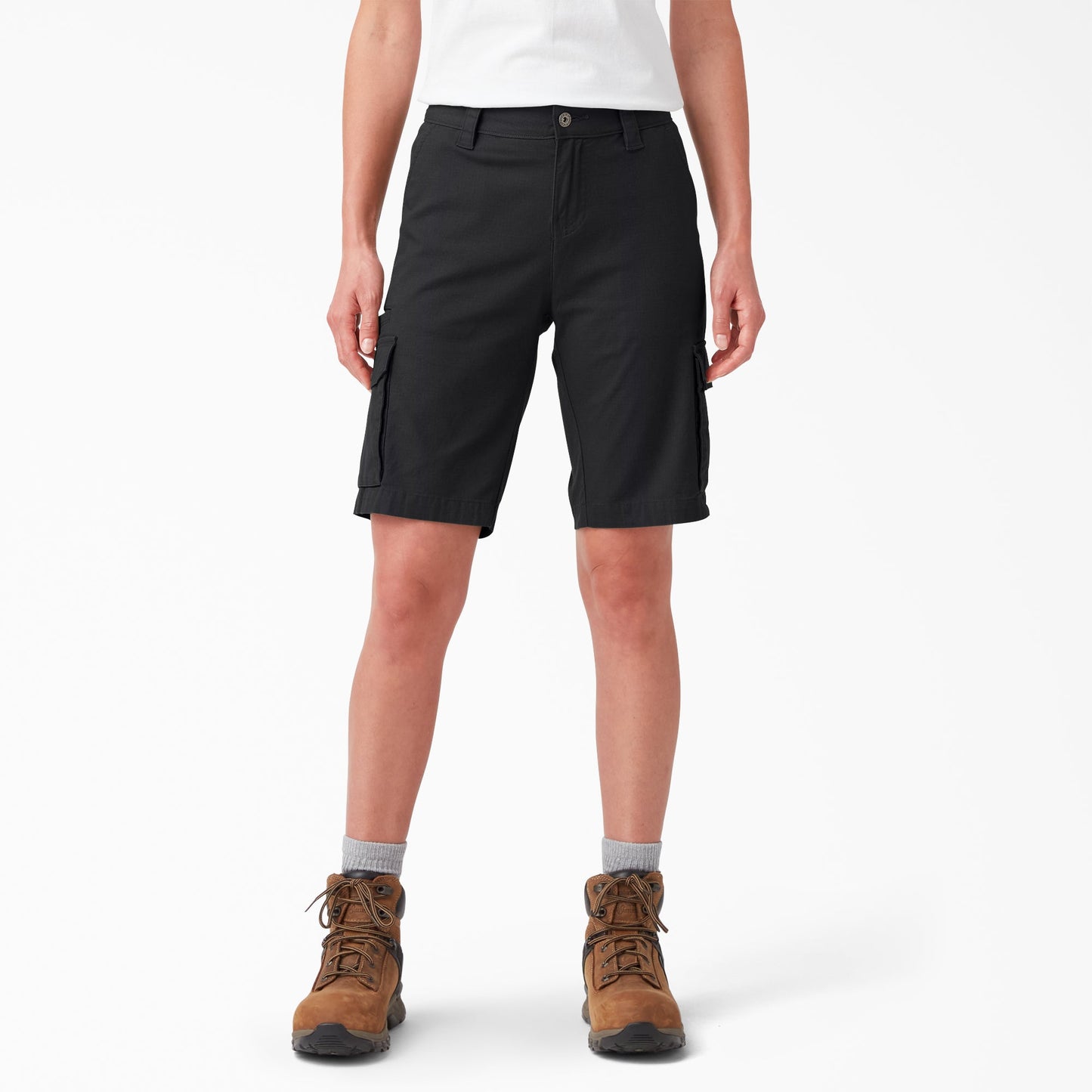 Dickies Women's Ripstop Cargo Shorts, 9"