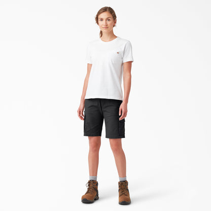 Dickies Women's Ripstop Cargo Shorts, 9"
