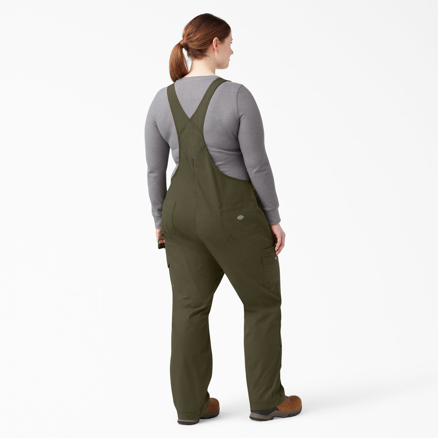 Dickies Women's Plus Cooling Ripstop Bib Overalls