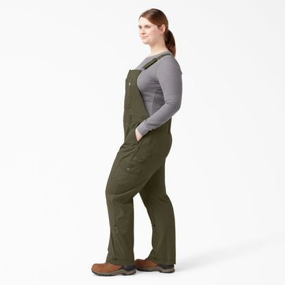 Dickies Women's Plus Cooling Ripstop Bib Overalls