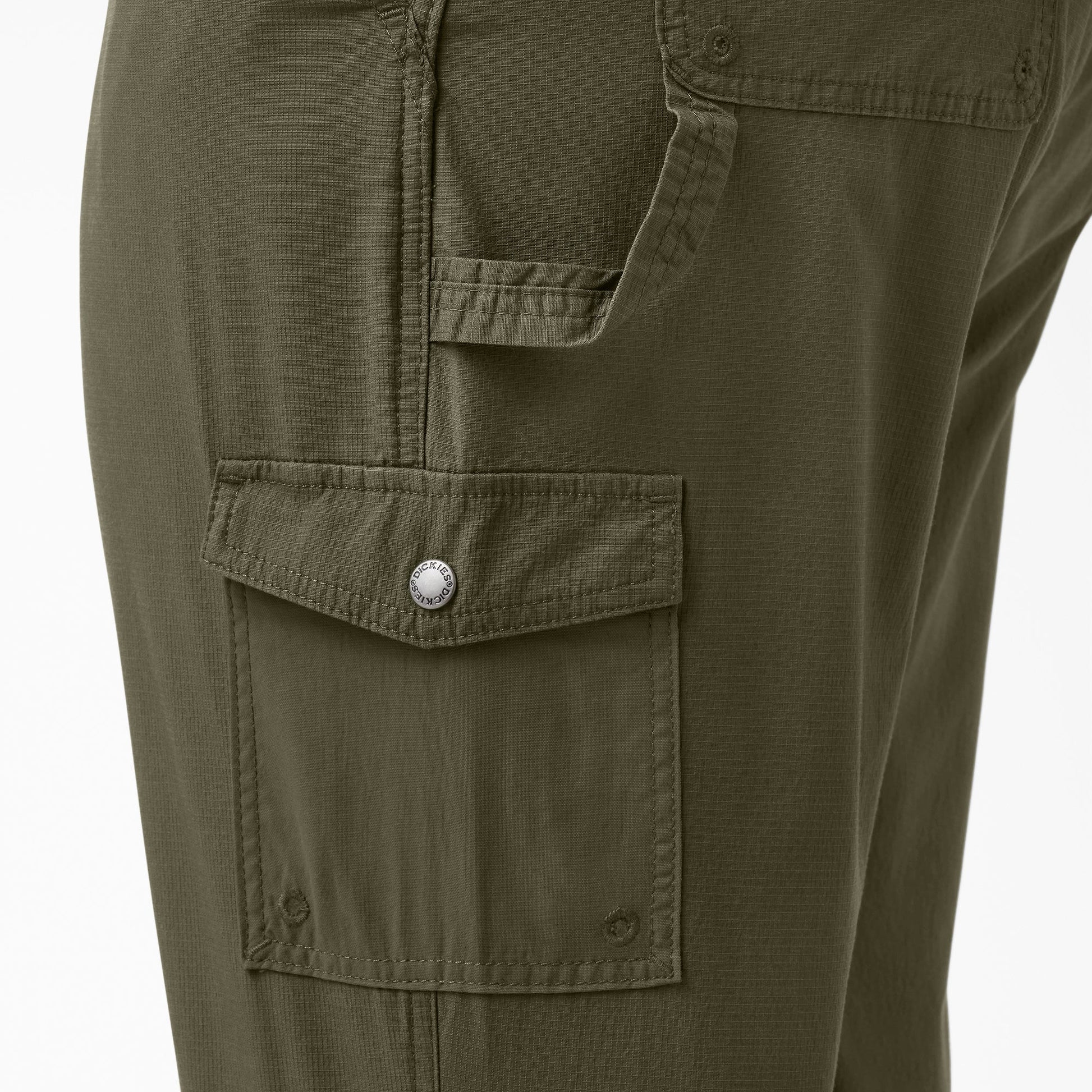 Dickies Women's Plus Cooling Ripstop Bib Overalls
