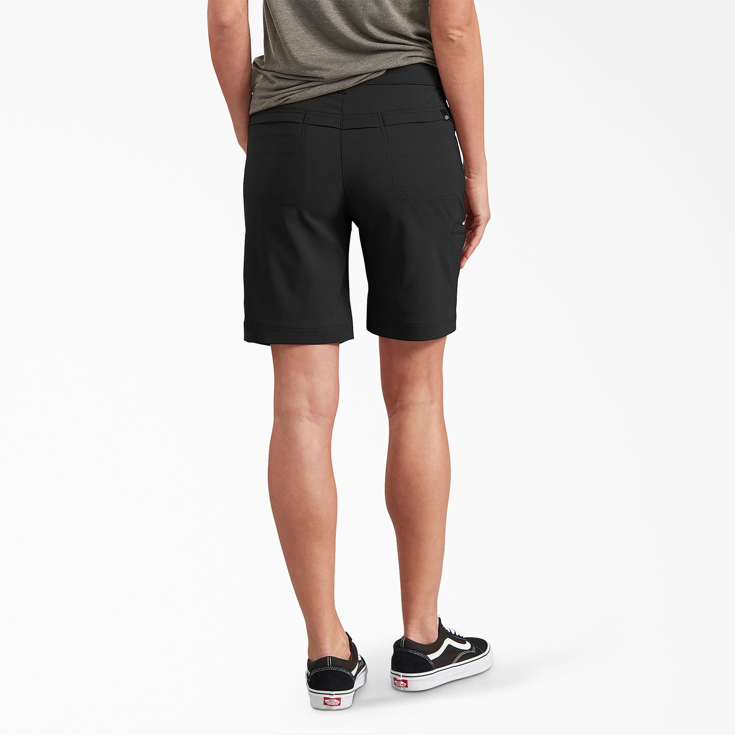 Dickies Women's Cooling Relaxed Fit Shorts, 9"