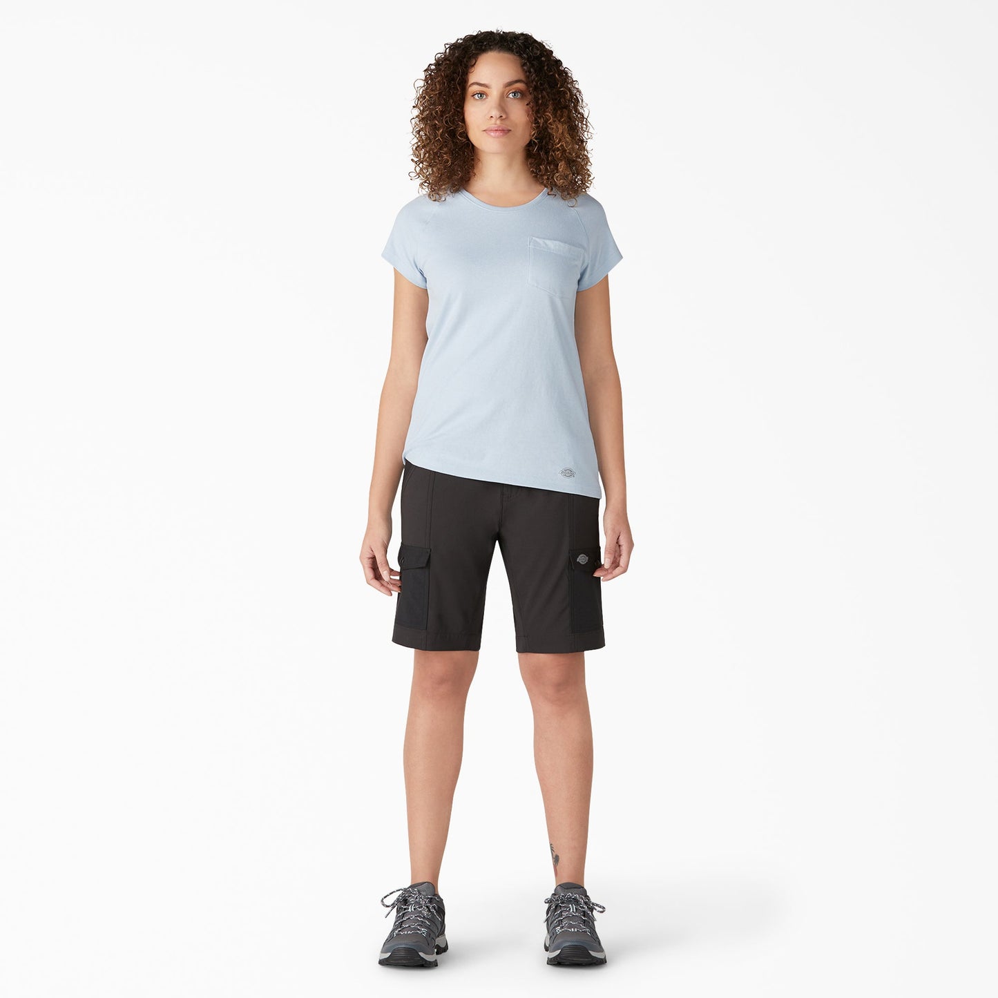 Dickies Women's Cooling Slim Fit Cargo Shorts, 10"
