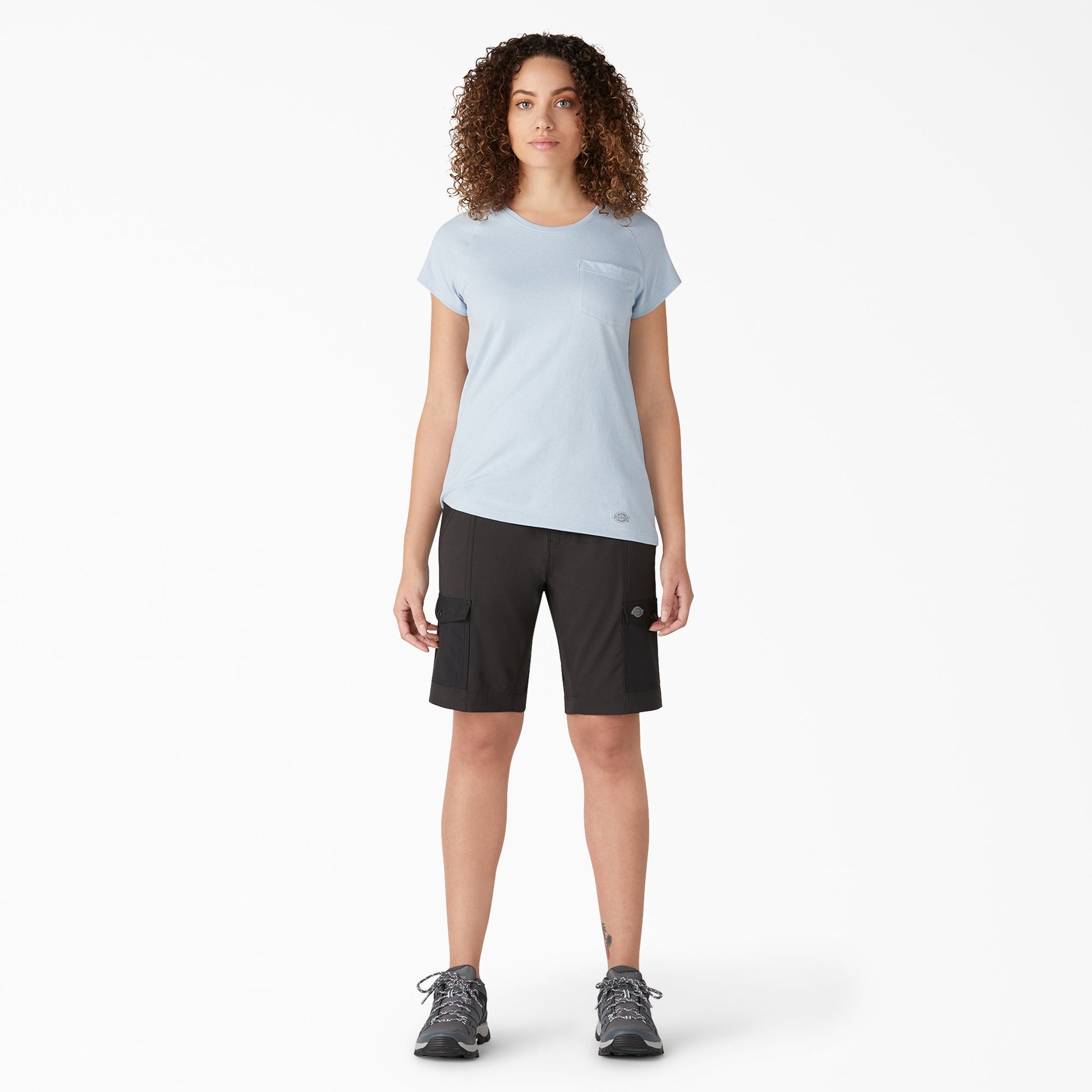Dickies Women's Cooling Slim Fit Cargo Shorts, 10"