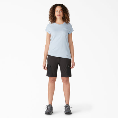 Dickies Women's Cooling Slim Fit Cargo Shorts, 10"