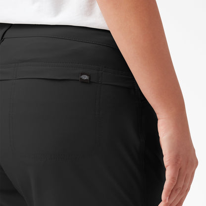 Dickies Women's Plus Cooling Relaxed Fit Shorts, 9"