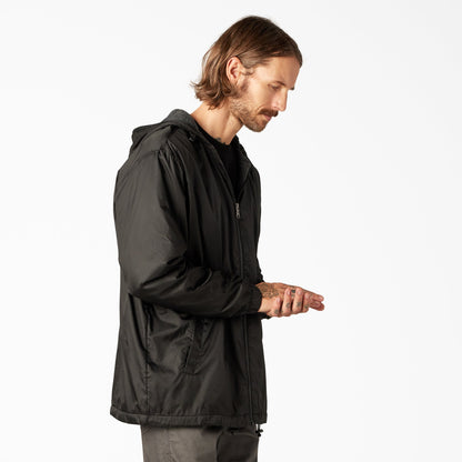 Dickies Fleece Lined Nylon Hooded Jacket