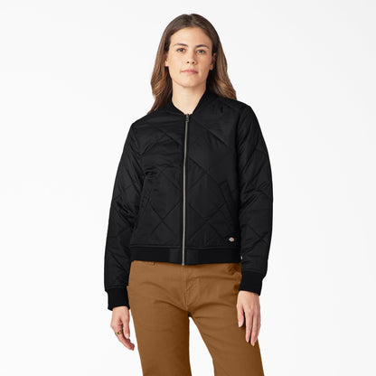 Dickies Women's Quilted Bomber Jacket