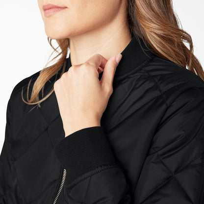 Dickies Women's Quilted Bomber Jacket