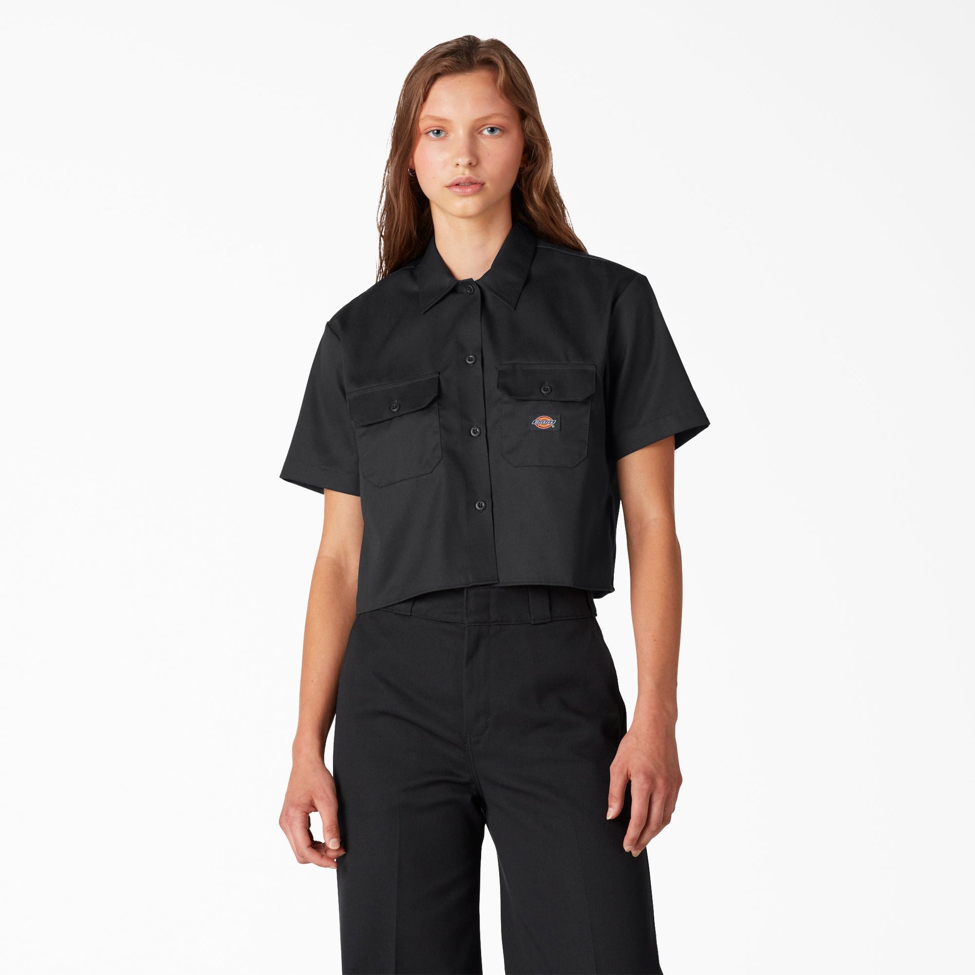 Dickies Women's Cropped Work Shirt
