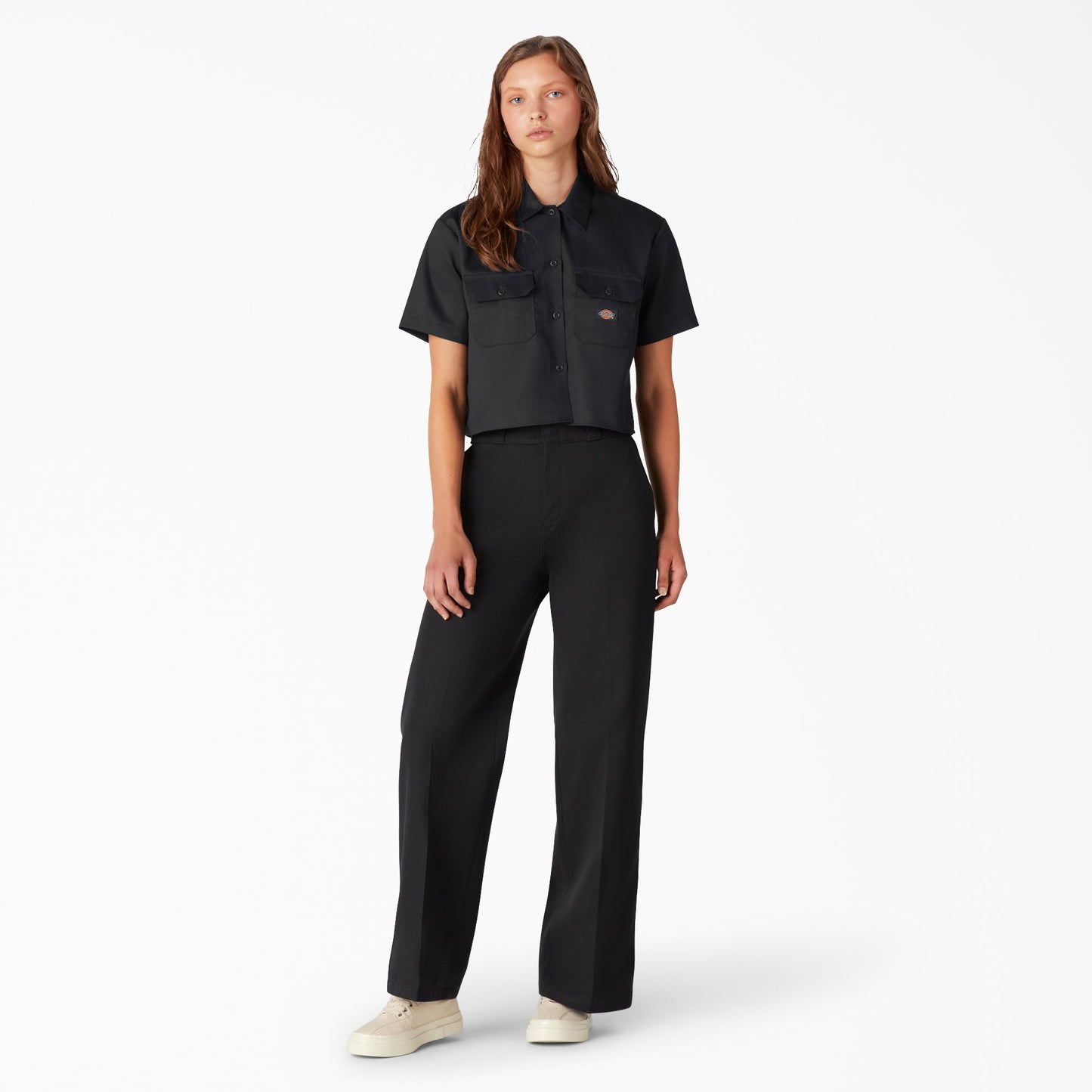 Dickies Women's Cropped Work Shirt