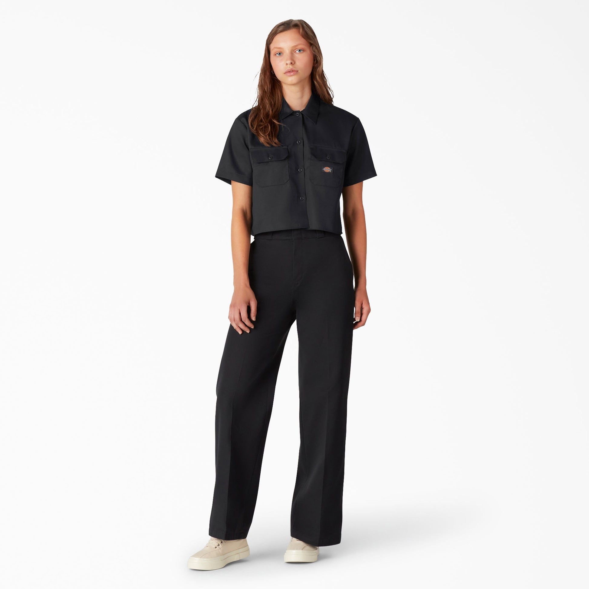 Dickies Women's Cropped Work Shirt