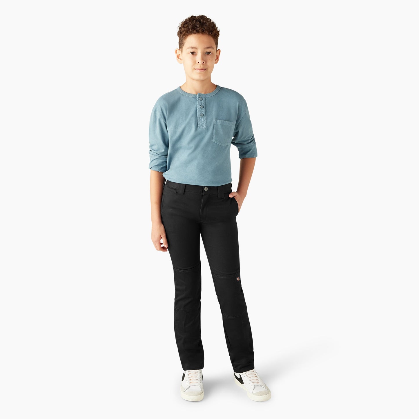 Dickies Boys' FLEX Skinny Fit Double Knee Pants, 4-20