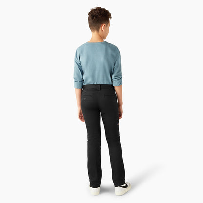 Dickies Boys' FLEX Skinny Fit Double Knee Pants, 4-20