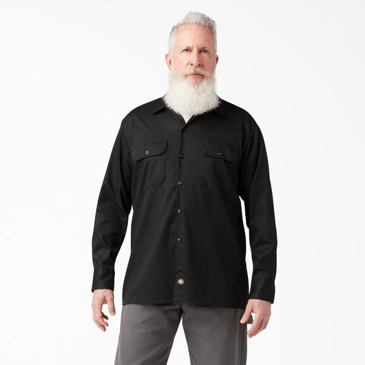 Dickies FLEX Relaxed Fit Long Sleeve Work Shirt