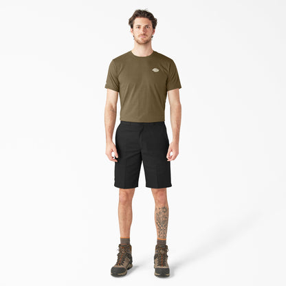 Dickies FLEX Relaxed Fit Work Shorts, 11"