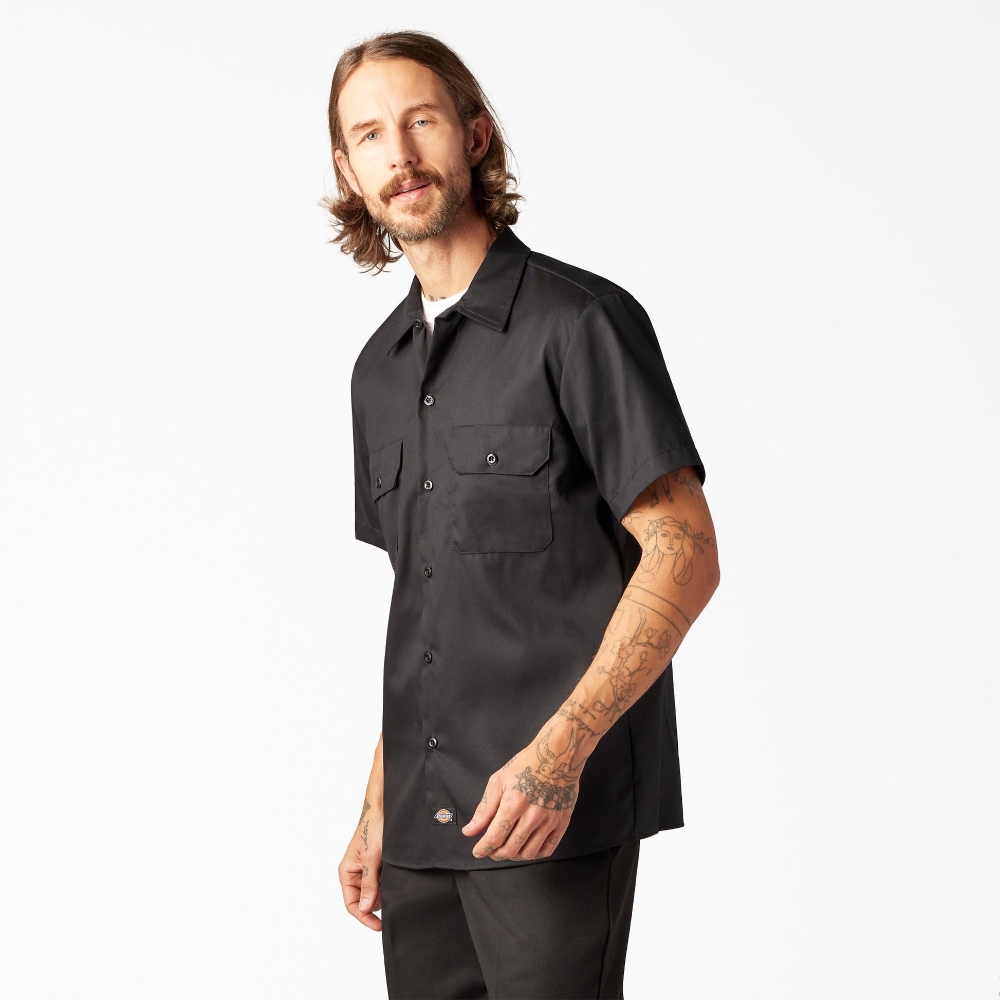 Dickies FLEX Slim Fit Short Sleeve Work Shirt