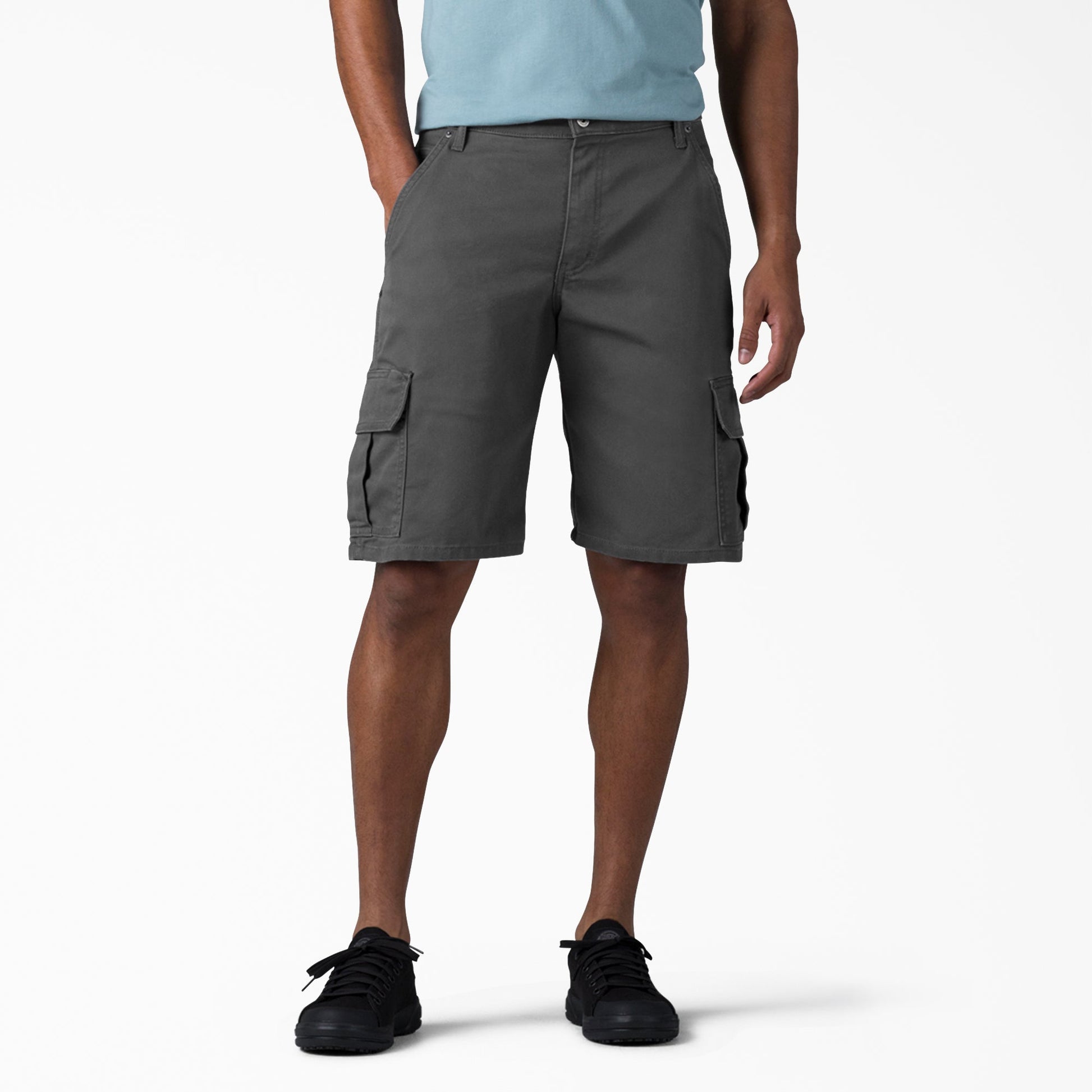 Dickies FLEX Relaxed Fit Duck Cargo Shorts, 11"
