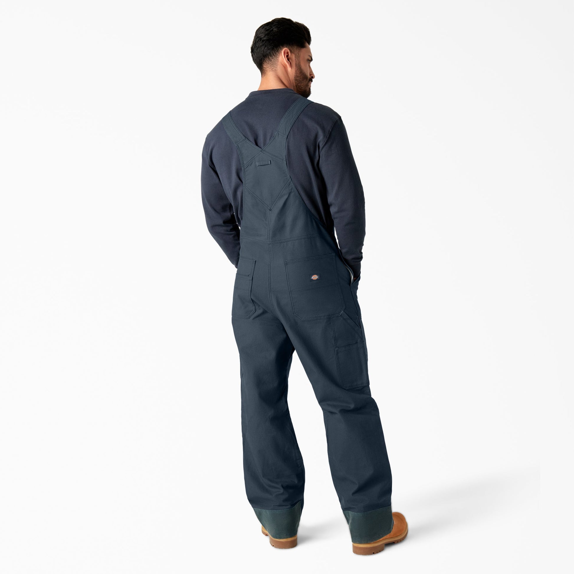 Dickies Waxed Canvas Double Front Bib Overalls