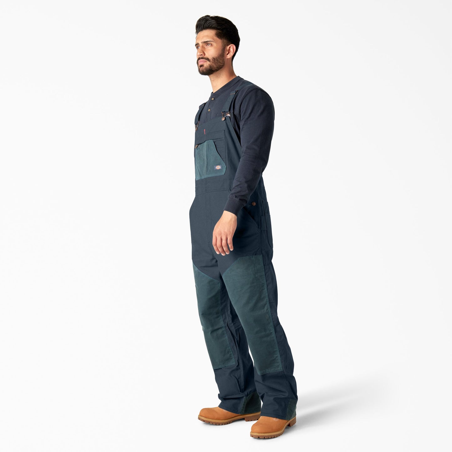 Dickies Waxed Canvas Double Front Bib Overalls