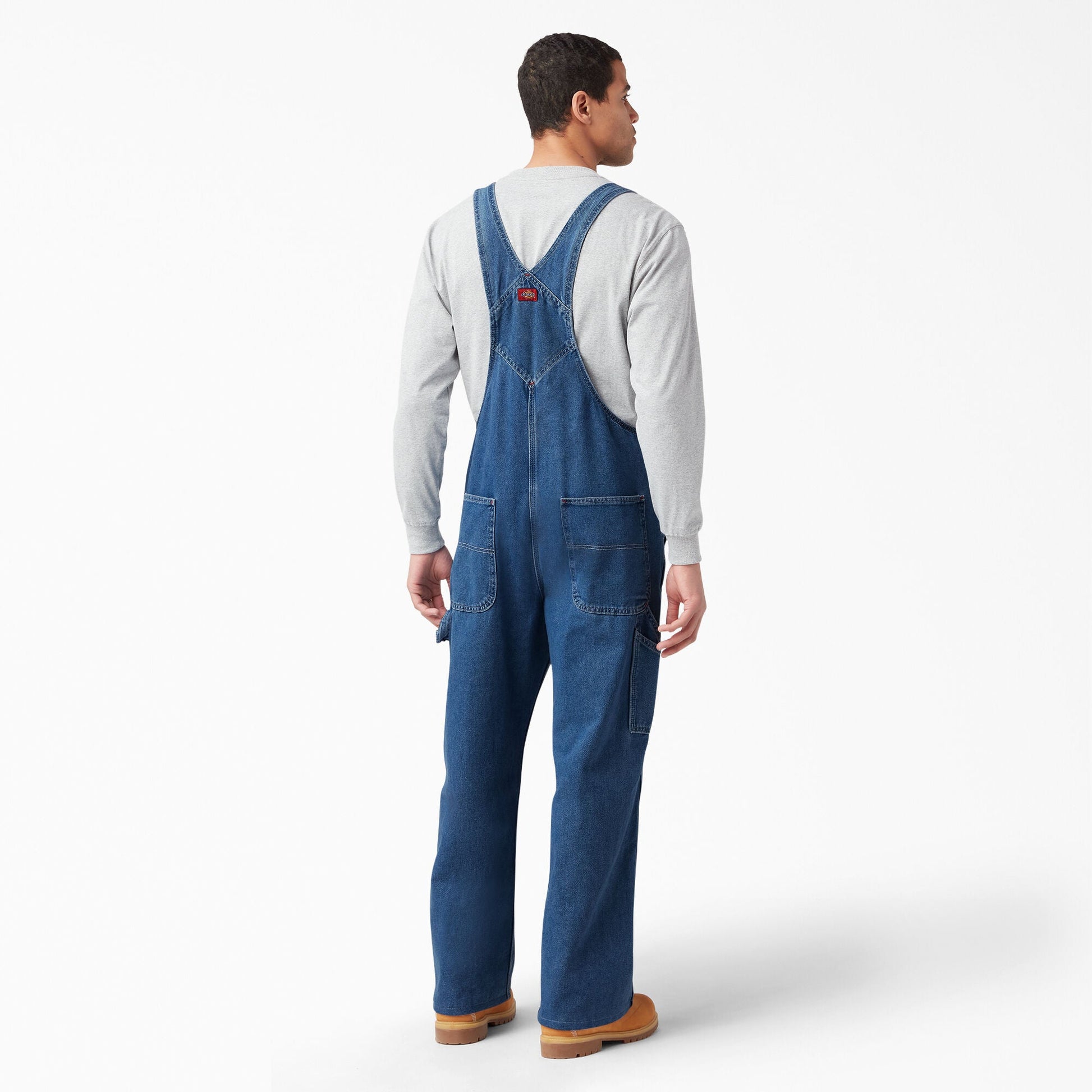 Dickies Stonewashed Indigo Bib Overalls