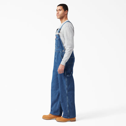 Dickies Stonewashed Indigo Bib Overalls