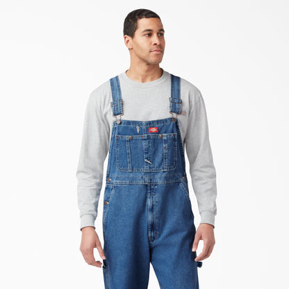 Dickies Stonewashed Indigo Bib Overalls