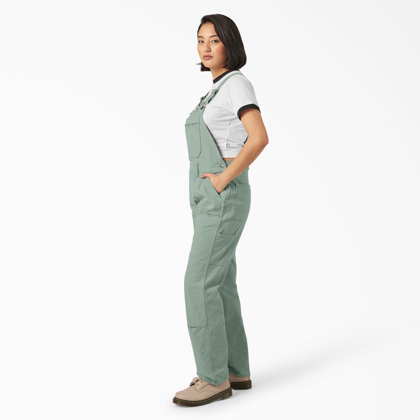 Dickies Women's Double Front Bib Overalls