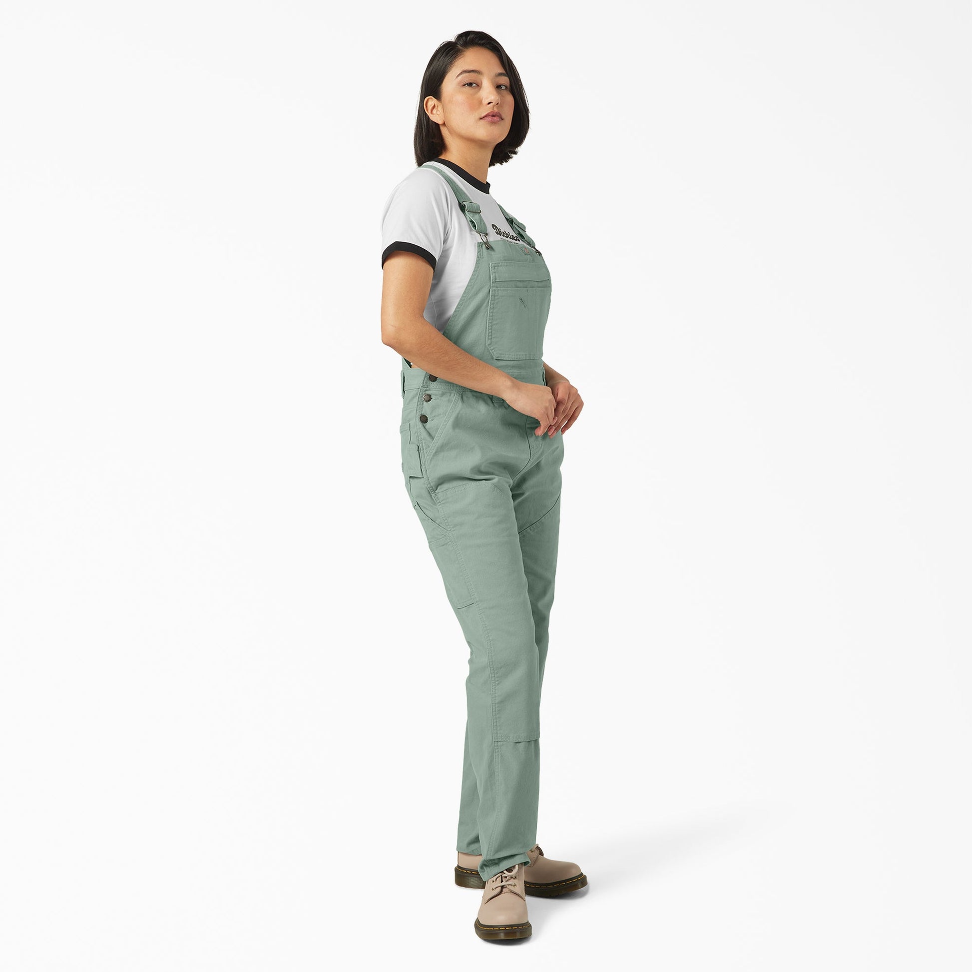 Dickies Women's Double Front Bib Overalls