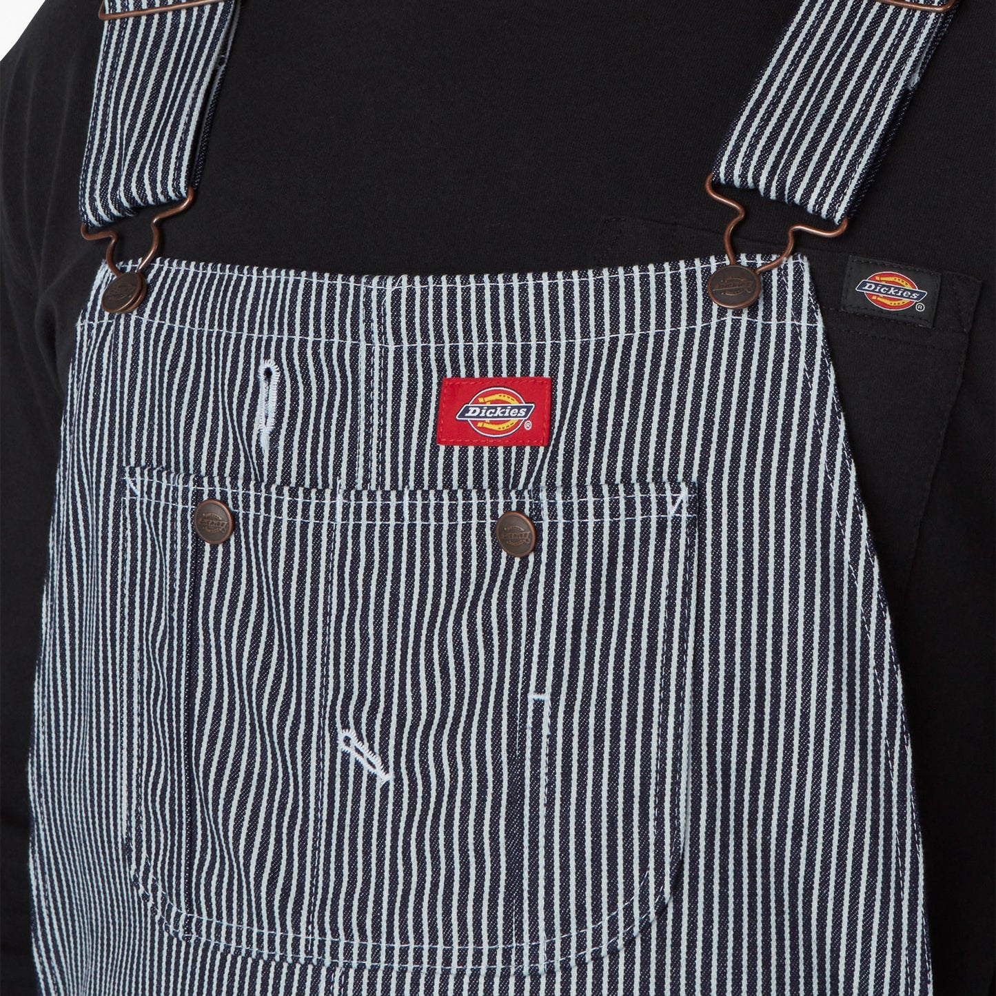 Dickies Hickory Stripe Bib Overalls