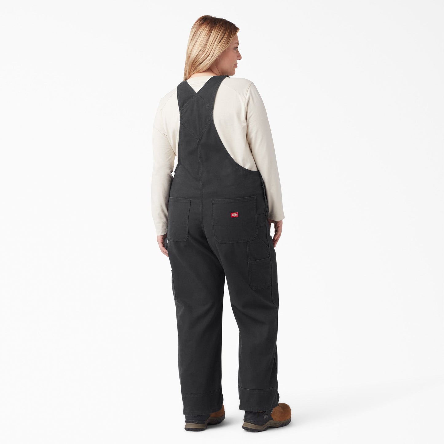 Dickies Women's Plus Relaxed Fit Bib Overalls