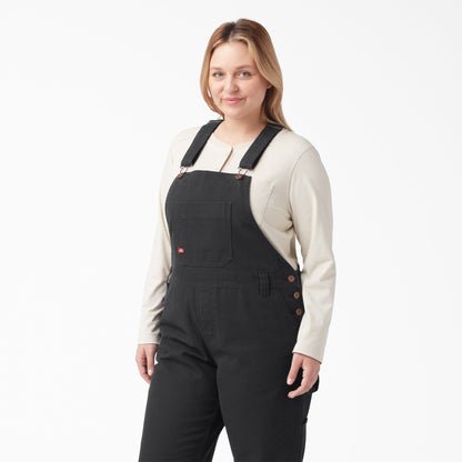 Dickies Women's Plus Relaxed Fit Bib Overalls