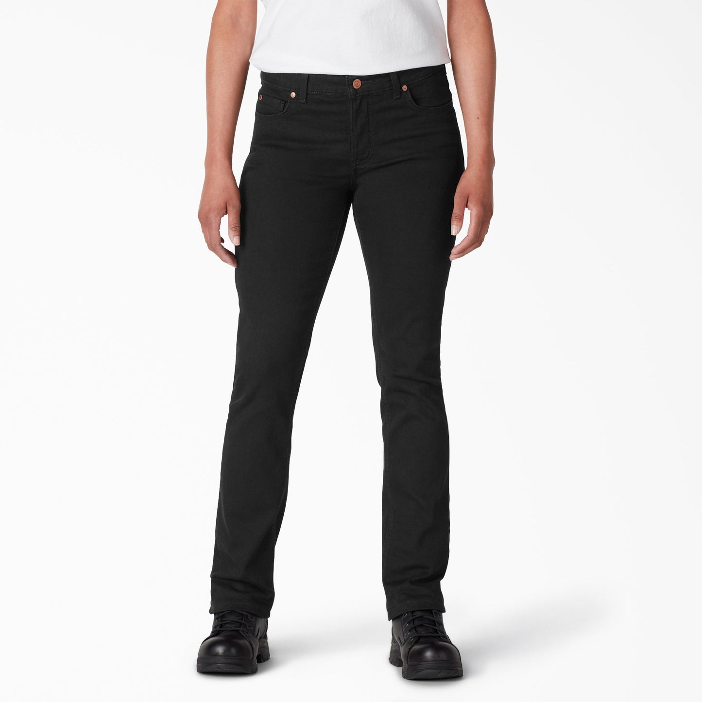 Dickies Women's Perfect Shape Straight Fit Jeans