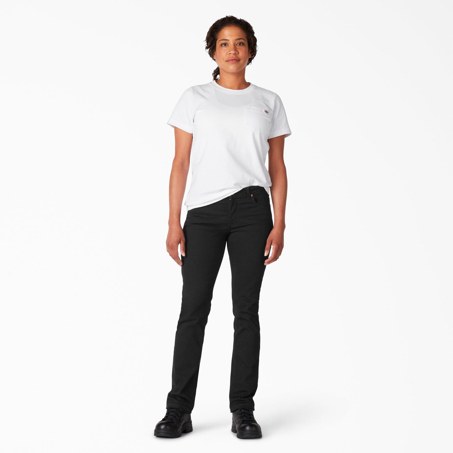 Dickies Women's Perfect Shape Straight Fit Jeans