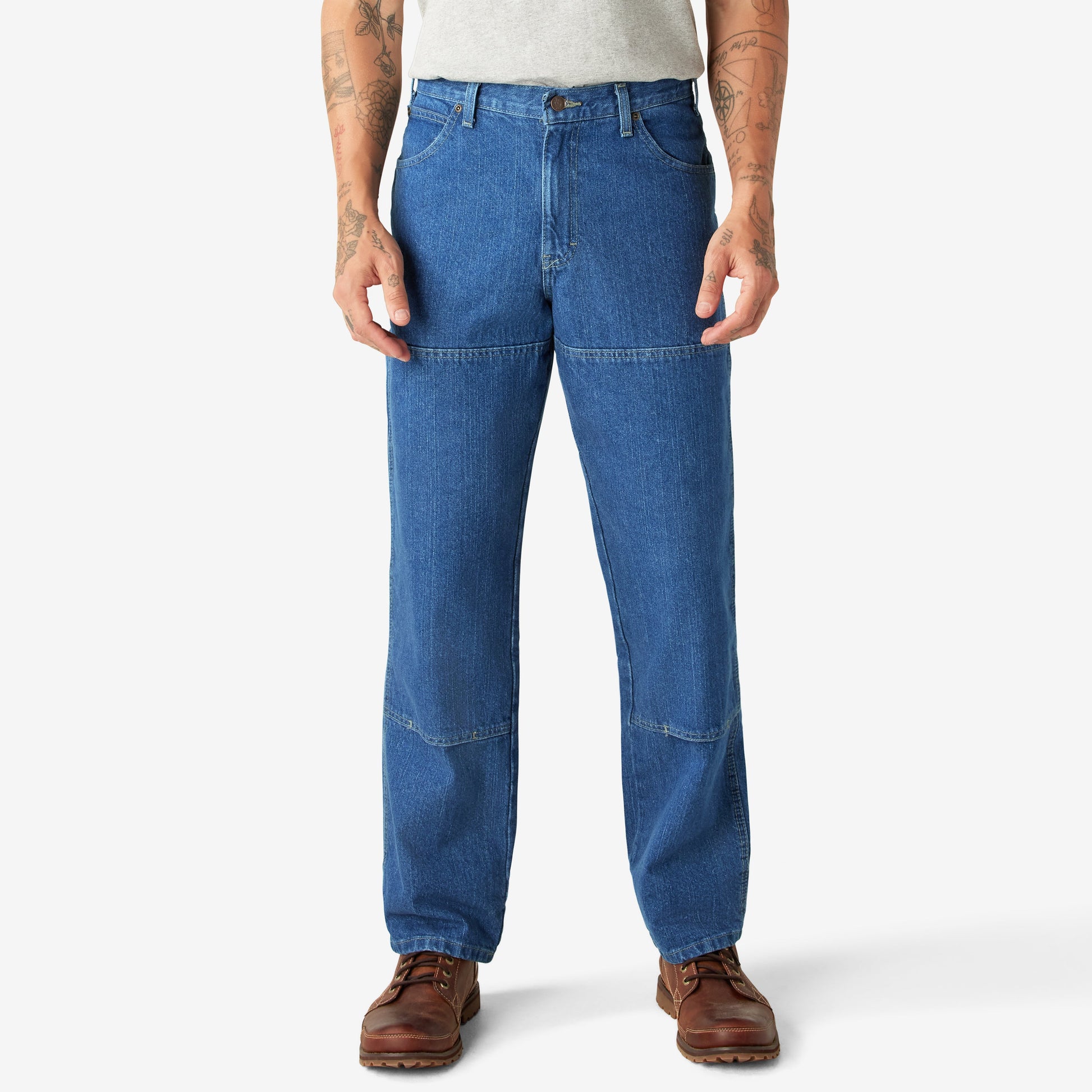 Dickies Relaxed Fit Double Knee Jeans