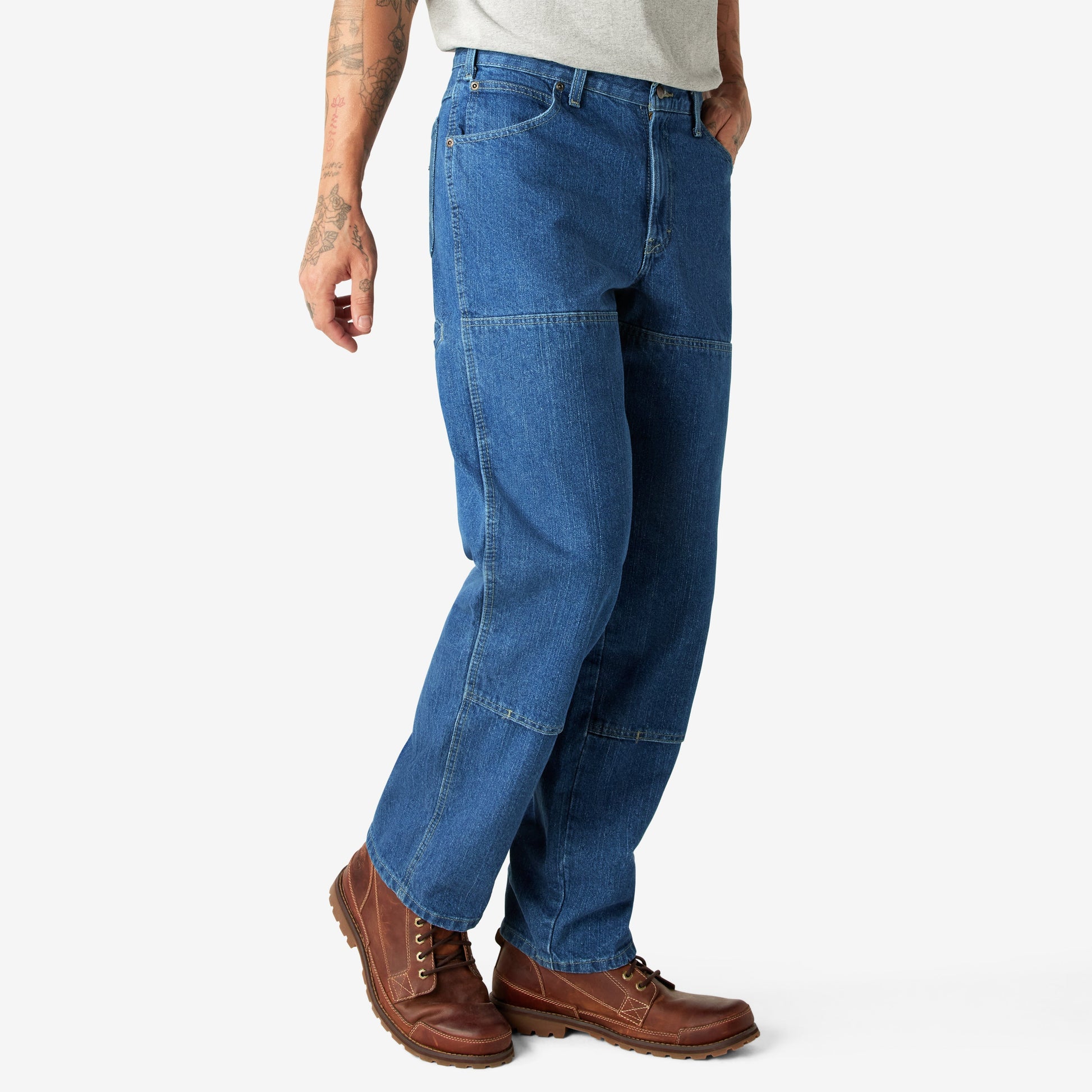 Dickies Relaxed Fit Double Knee Jeans