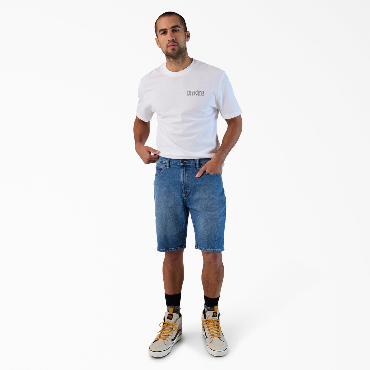 Dickies FLEX 5-Pocket Denim Shorts, 11"