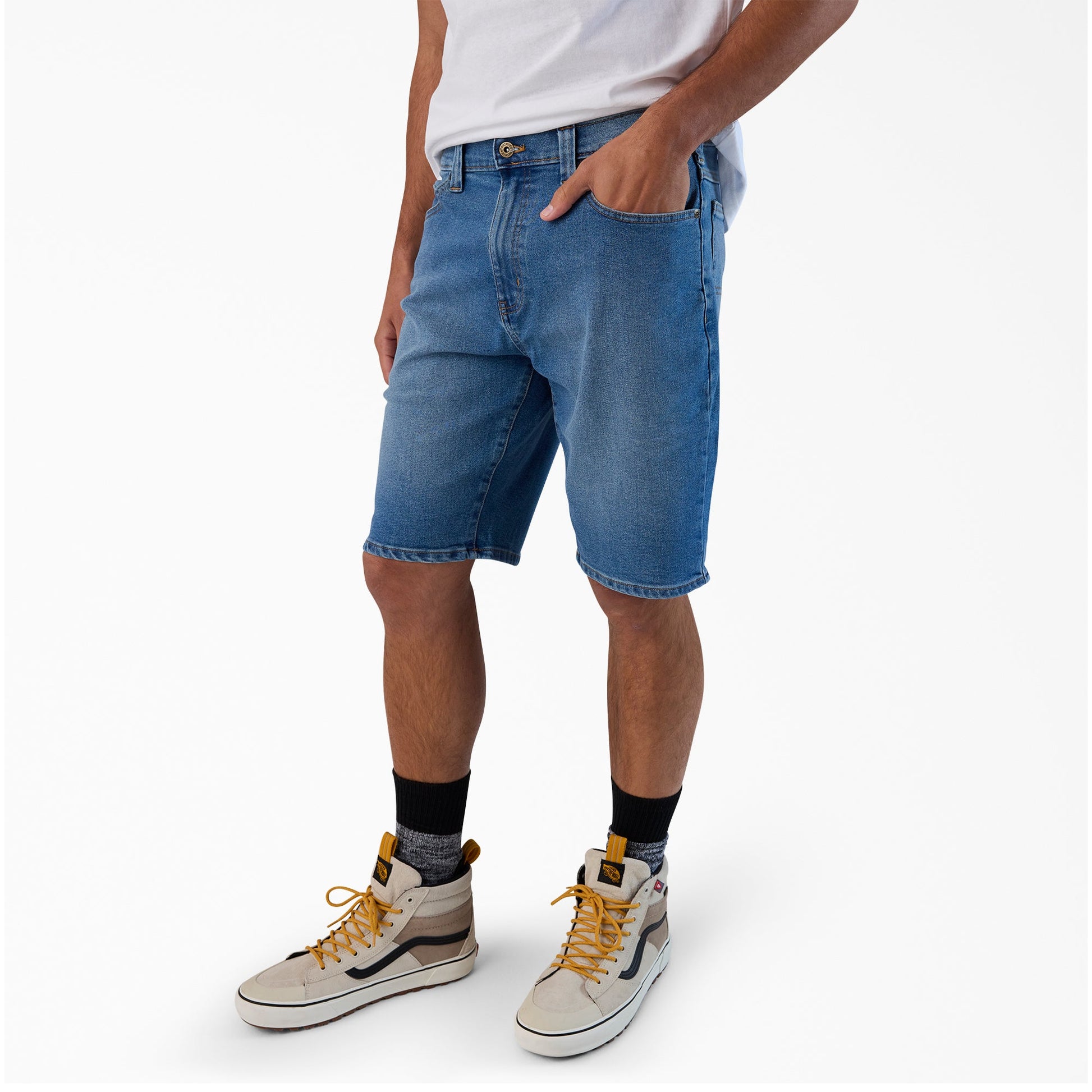 Dickies FLEX 5-Pocket Denim Shorts, 11"