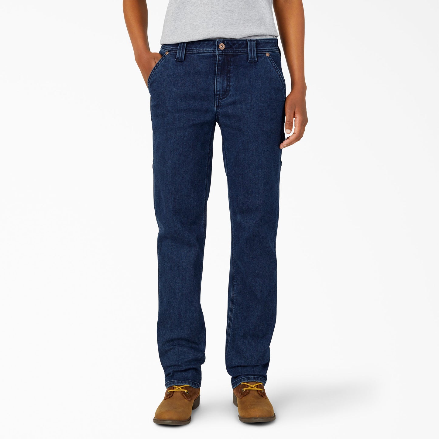 Dickies Women's FLEX Relaxed Fit Carpenter Jeans