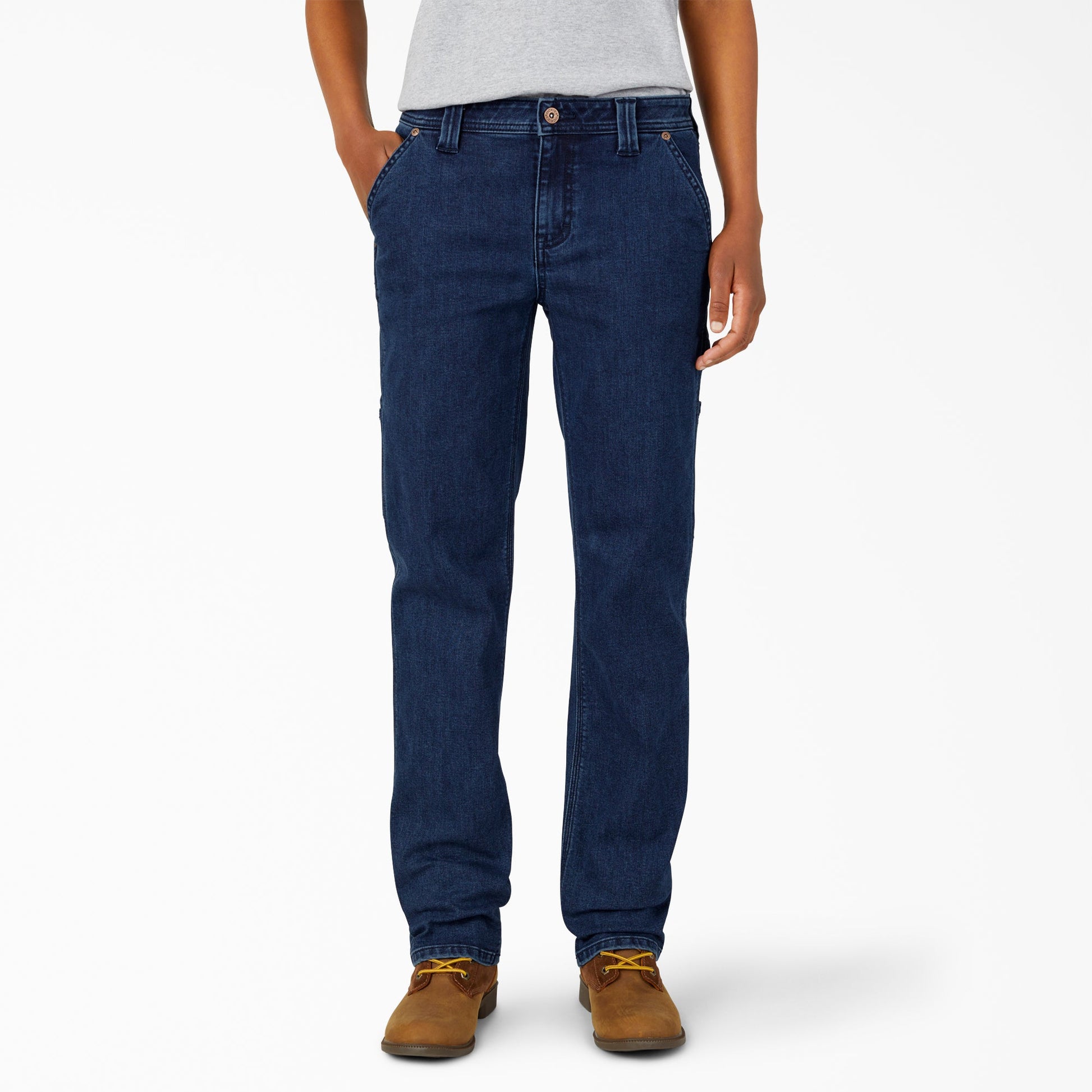 Dickies Women's FLEX Relaxed Fit Carpenter Jeans