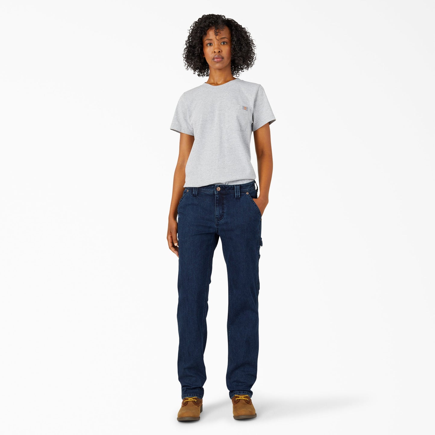 Dickies Women's FLEX Relaxed Fit Carpenter Jeans