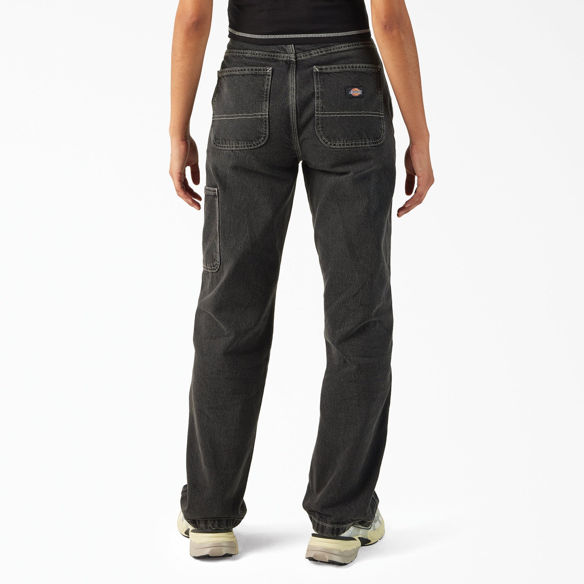 Dickies Women's Madison Loose Fit Double Knee Jeans