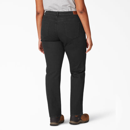 Dickies Women's Plus Perfect Shape Straight Fit Jeans