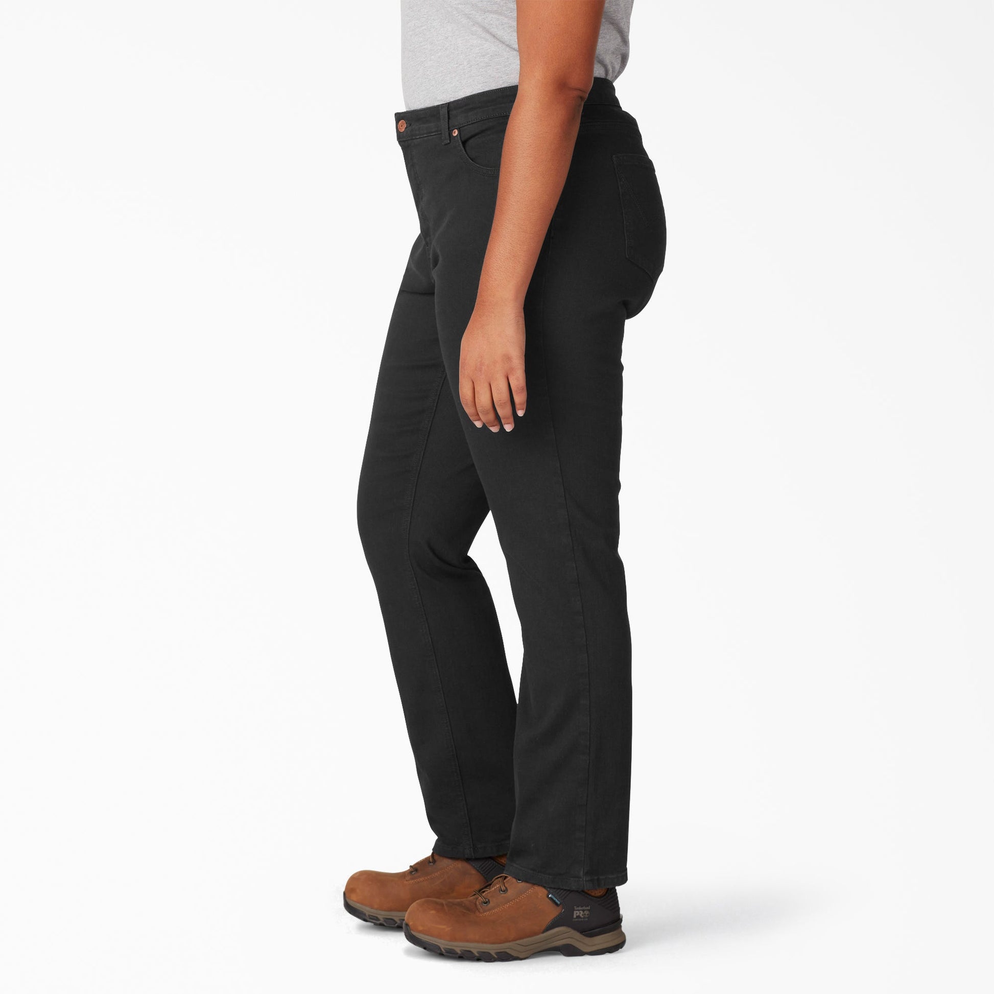 Dickies Women's Plus Perfect Shape Straight Fit Jeans