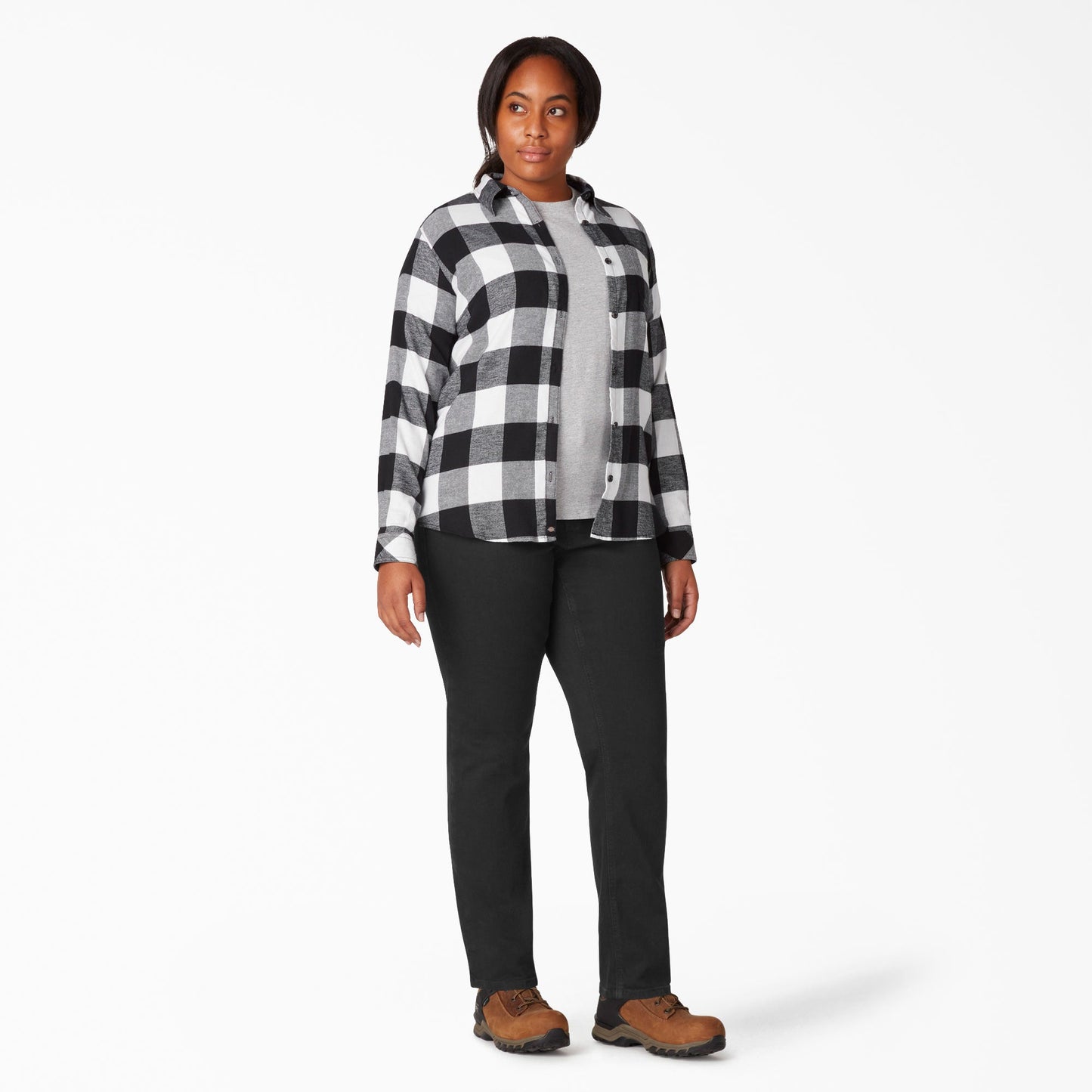 Dickies Women's Plus Perfect Shape Straight Fit Jeans