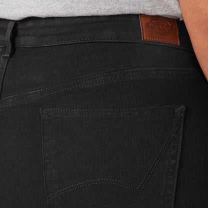 Dickies Women's Plus Perfect Shape Straight Fit Jeans