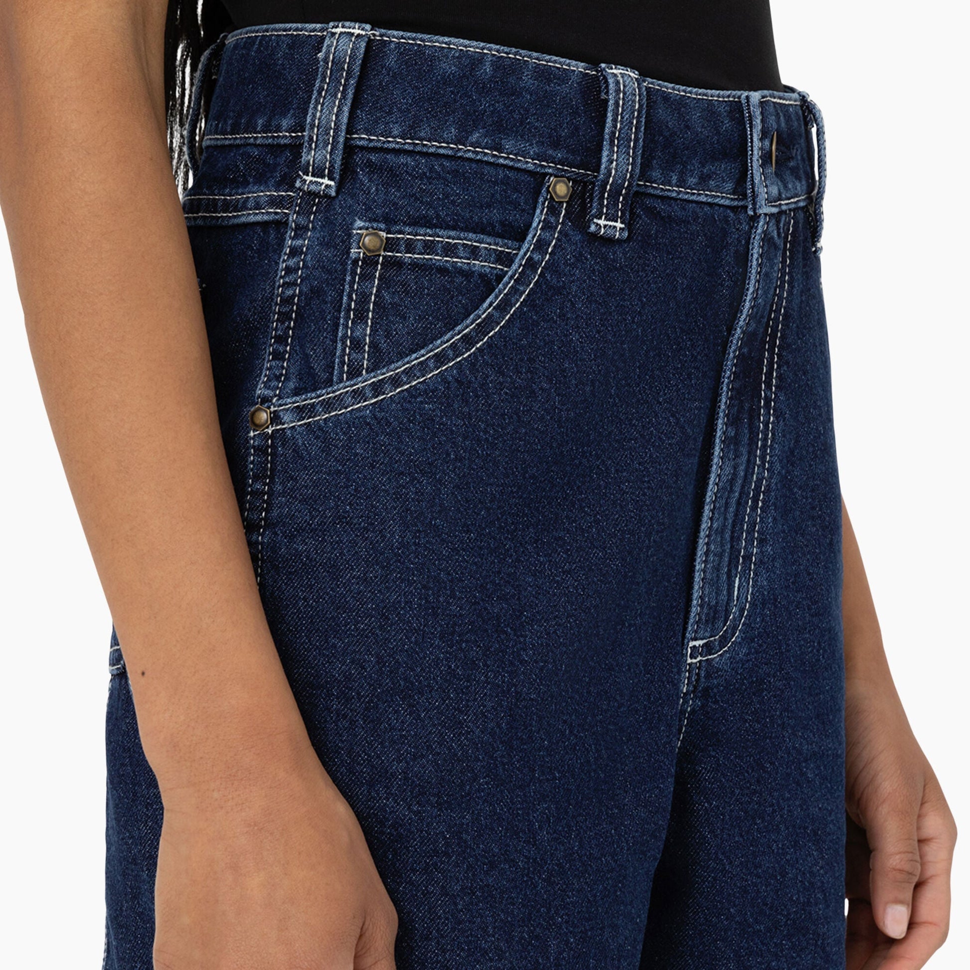Dickies Women's Carpenter Jean Shorts, 5"